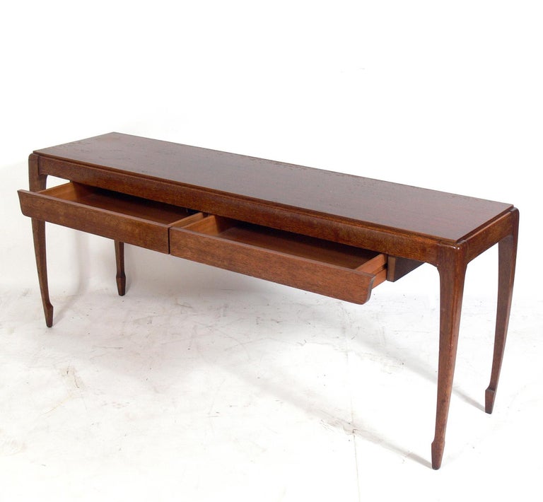 Asian Inspired Console or Sofa Table by Brown Saltman at 1stDibs