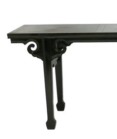 Asian Inspired Console Table by Michael Taylor for Baker In Your Choice of Color
