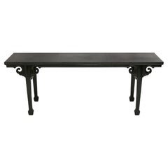 Asian Inspired Console Table by Michael Taylor for Baker In Your Choice of Color