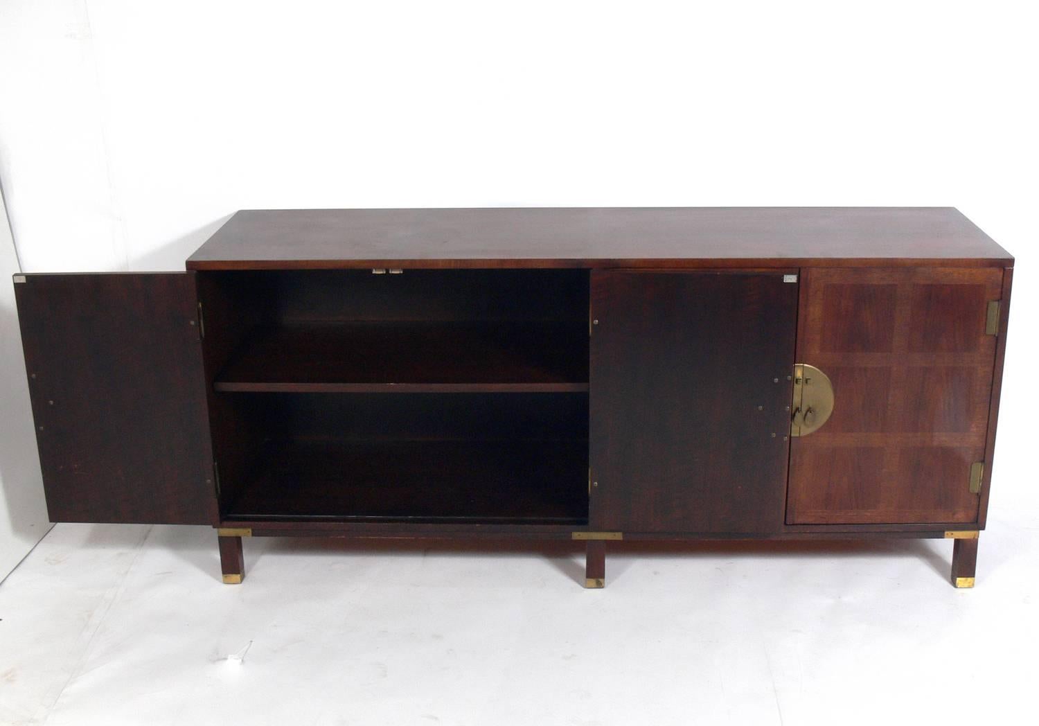 American Asian Inspired Credenza by Michael Taylor for Baker