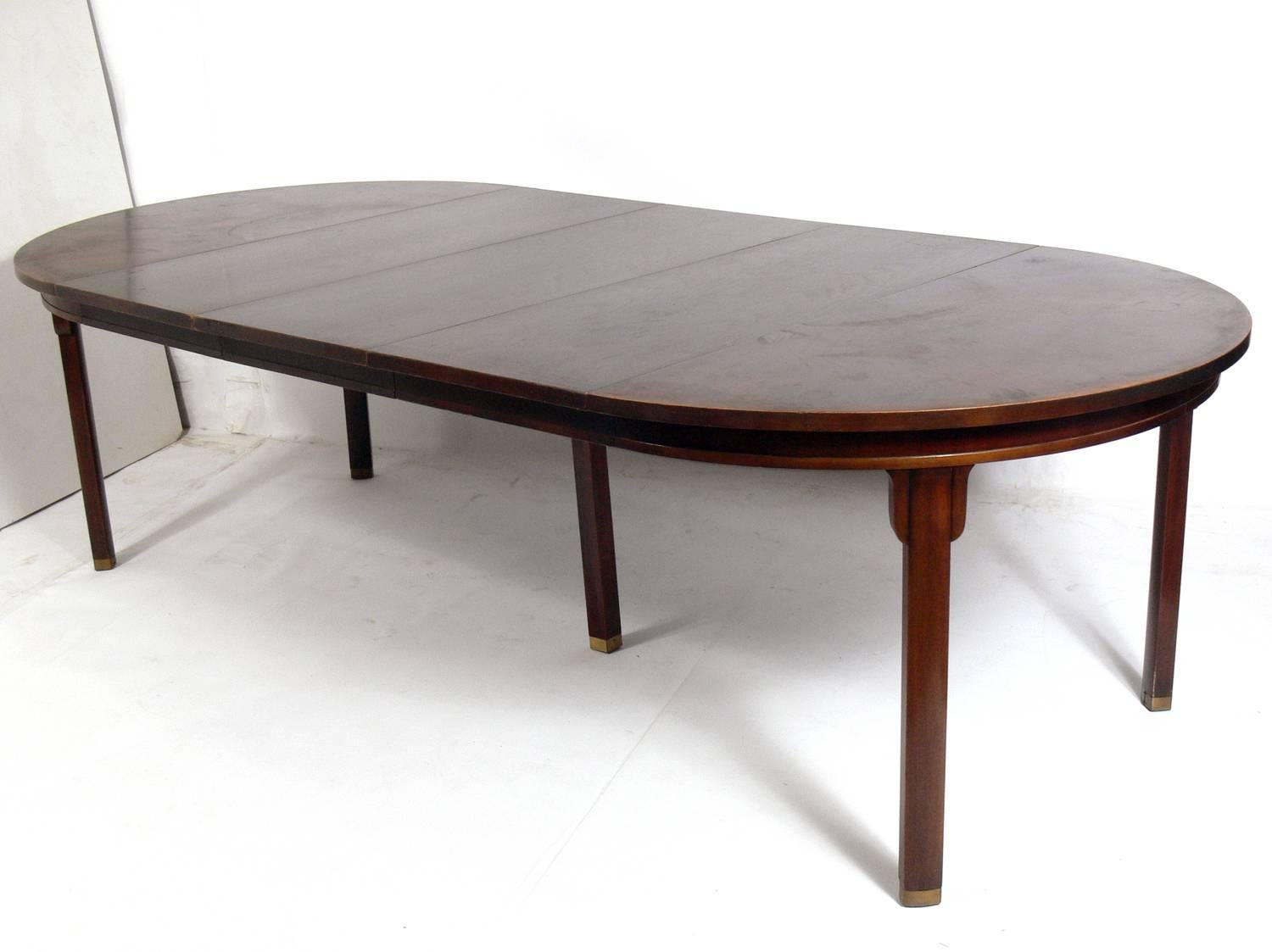 American Asian Inspired Dining Table by Michael Taylor for Baker