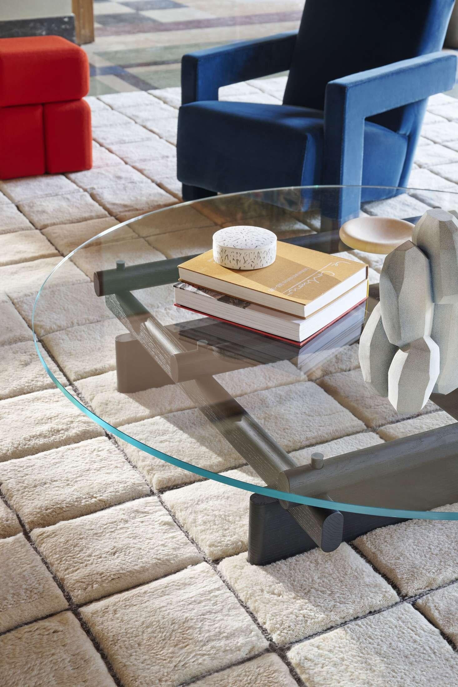 Mesa de centro Sengu de inspiración asiática de Patricia Urquiola para Cassina en venta 9