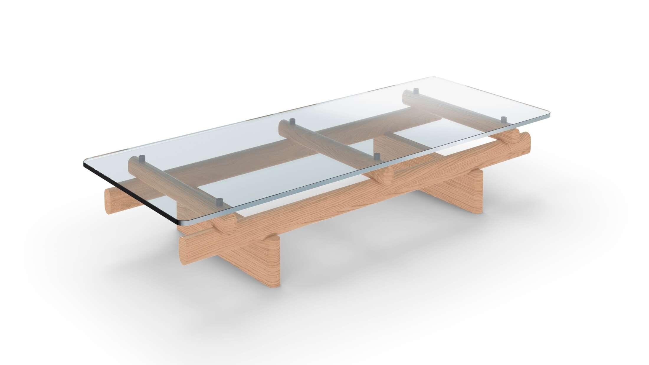 Mesa de centro Sengu de inspiración asiática de Patricia Urquiola para Cassina en venta 2