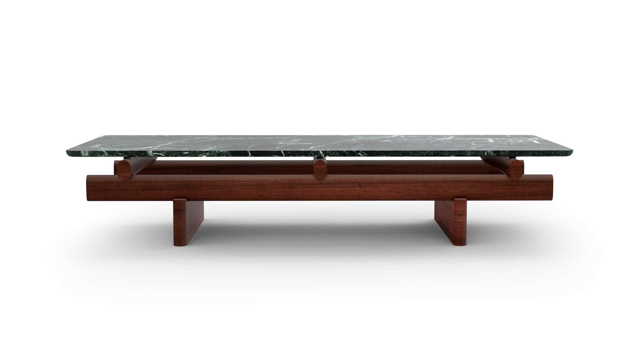 Sengu Coffee Table designed by Patricia Urquiola.
Manufactured by Cassina (Italy).

AN ASIAN INVITATION
Asian-inspired, this design coffee table by Patricia Urquiola is a domestic architecture enhanced by the layering of different materials.

The
