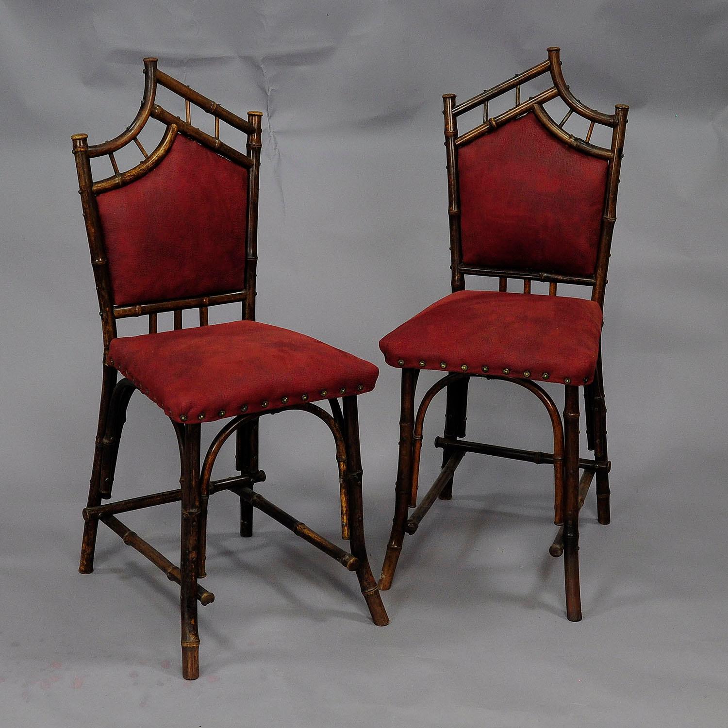 Art Deco Asian Inspired Set of Bamboo Furniture ca. 1930s For Sale