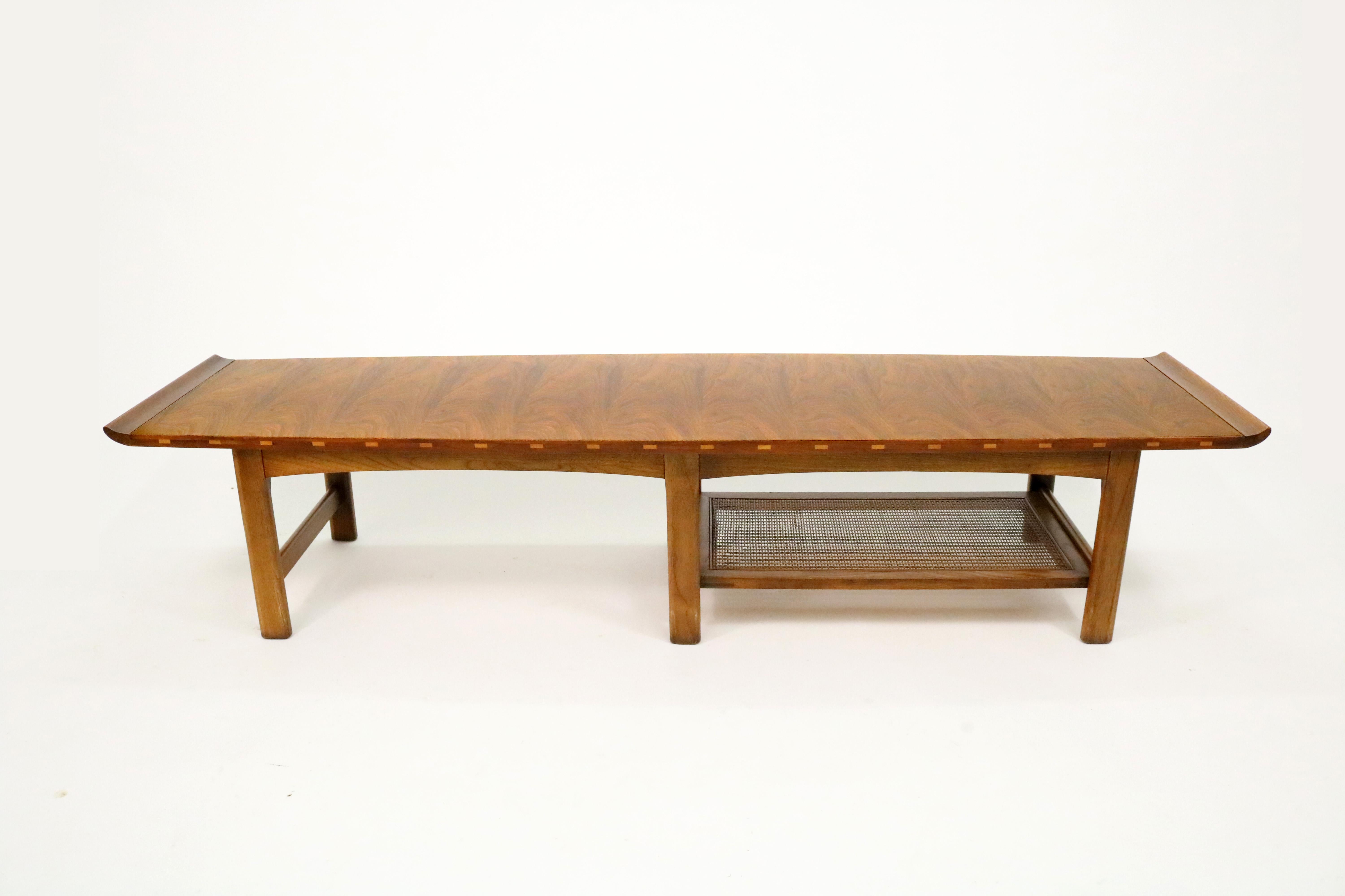 Mid-Century Modern Asian-Inspired 'Vogue' Coffee Table by Lane Furniture