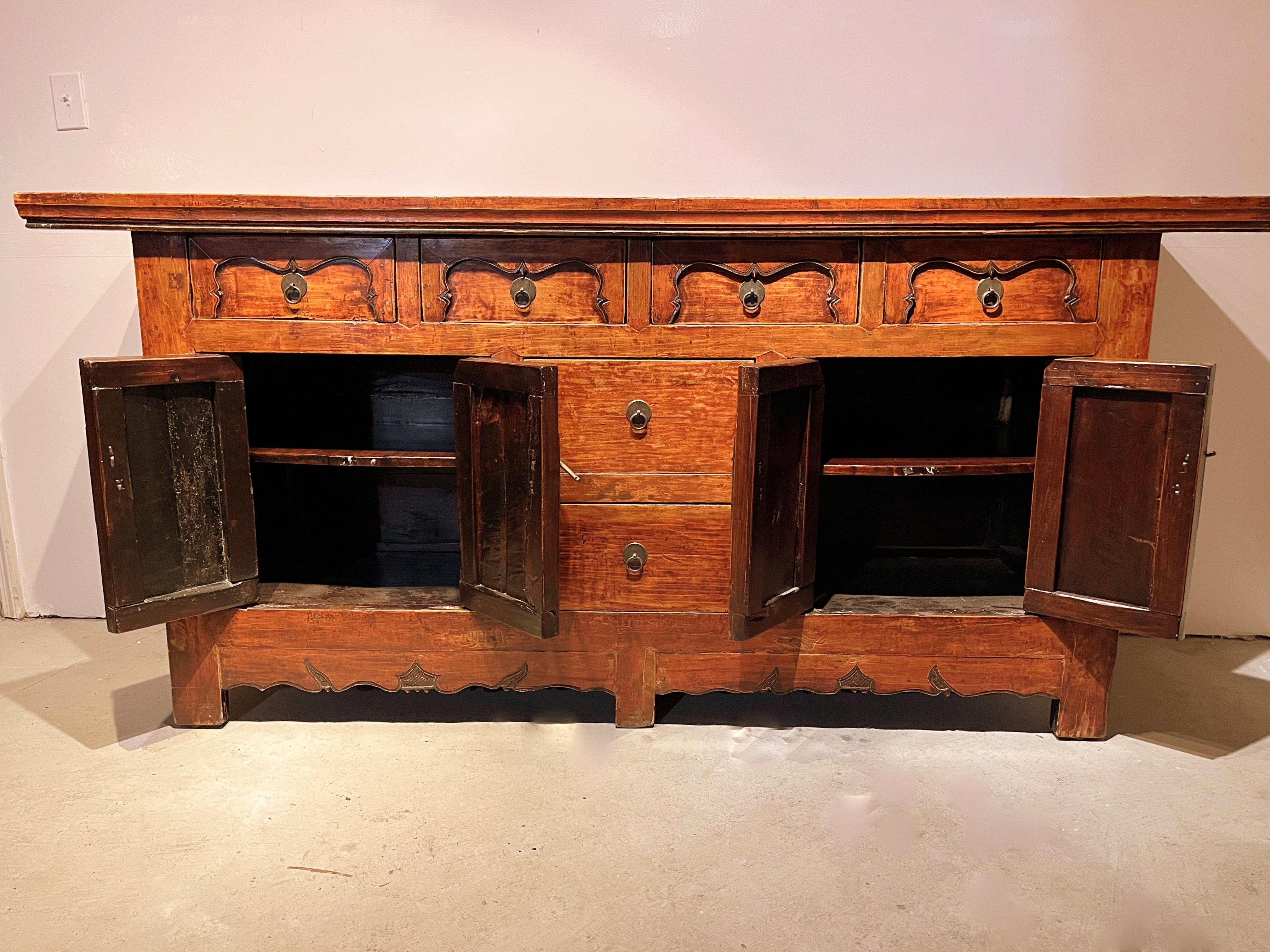 Credenza asiatica Jumu Wood in vendita 3