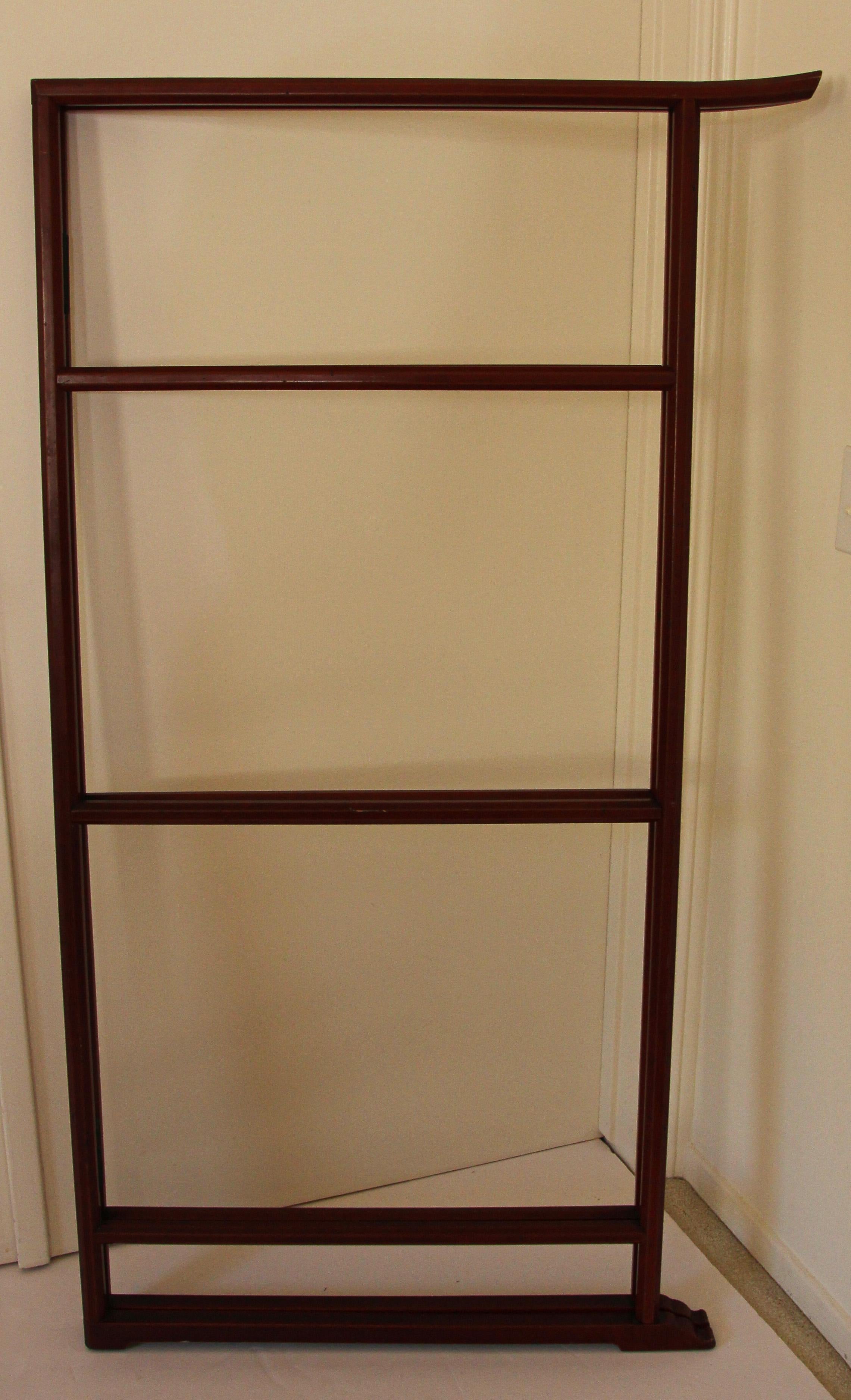Asian Kimono Display Stand Rack For Sale At 1stdibs