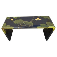 Asian Lacquer Console Table