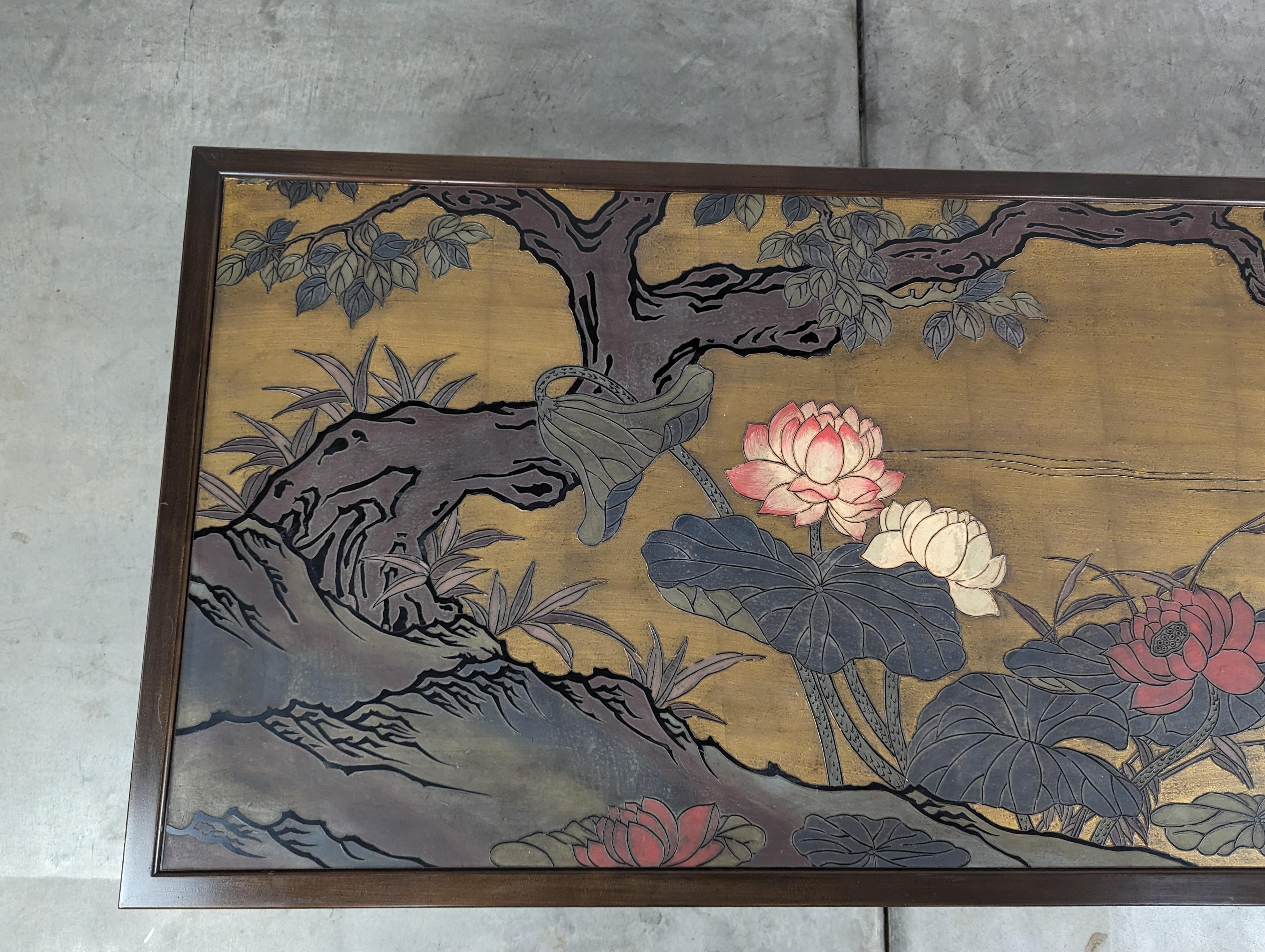 Late 20th Century Asian Mid Century Coffee Table by John Widdicomb, c1970s