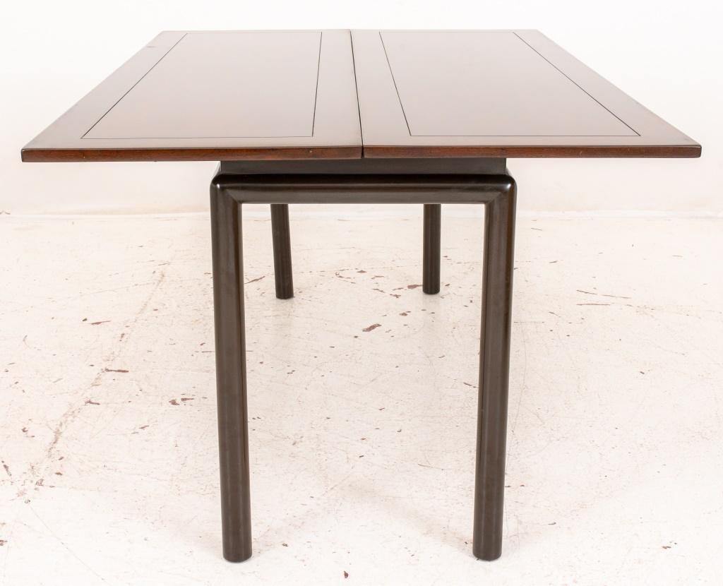 Chinese Export Asian Modern Console Flip Top Dining Table For Sale