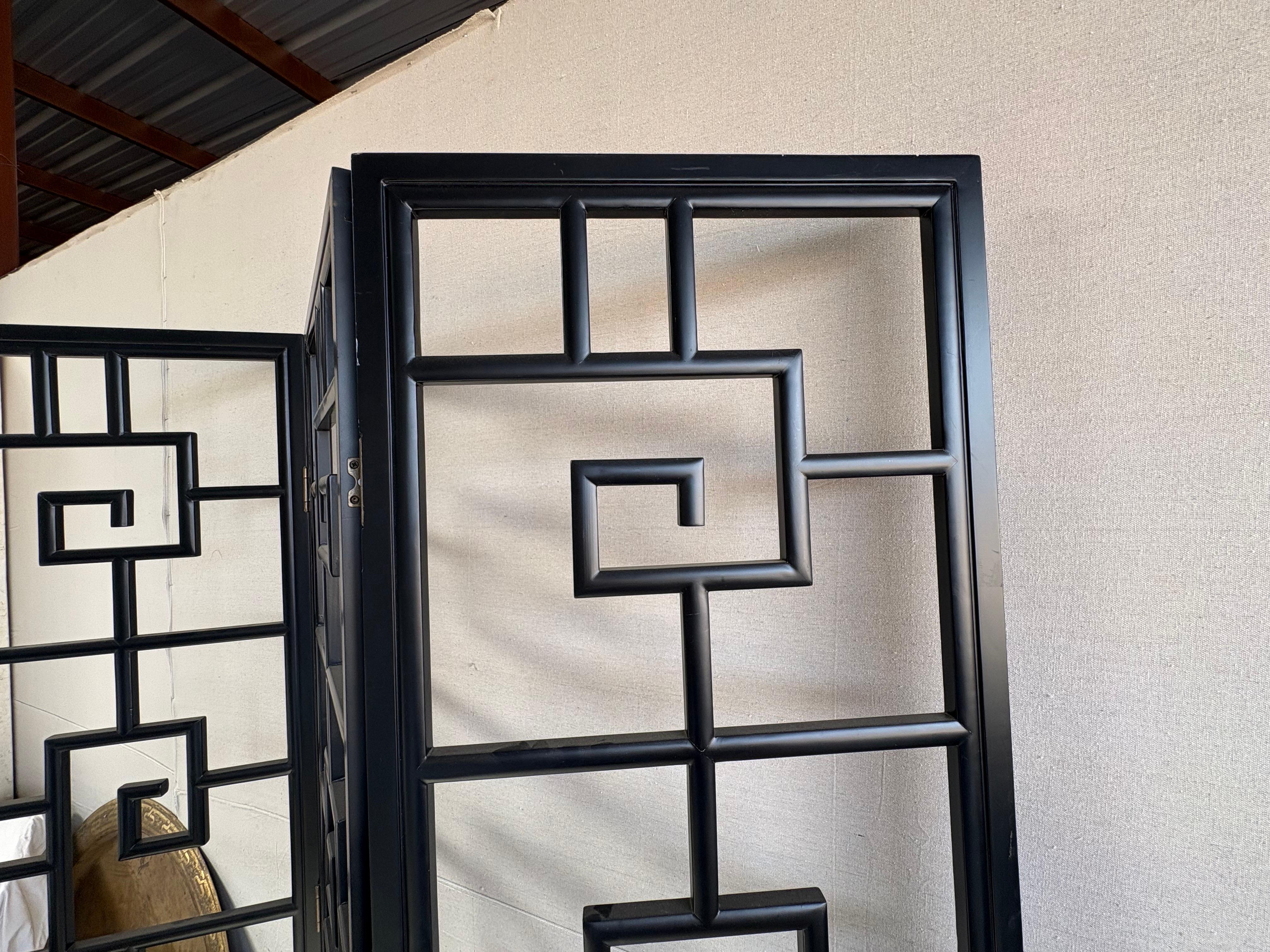 Schermo divisorio Asian Modern per la stanza In condizioni buone in vendita a Houston, TX