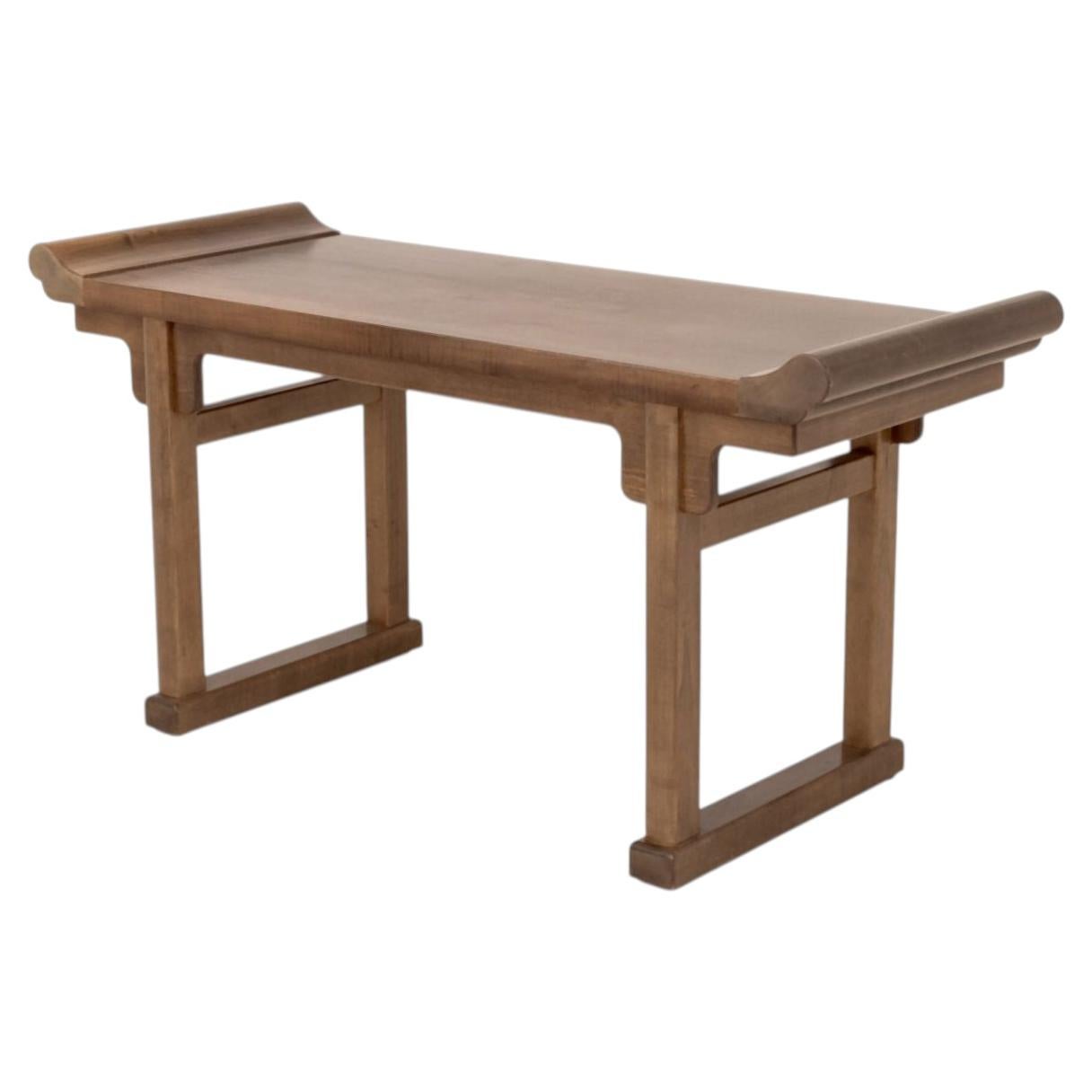 Asian Modern Wood Hallway Console Table, 20th Century For Sale