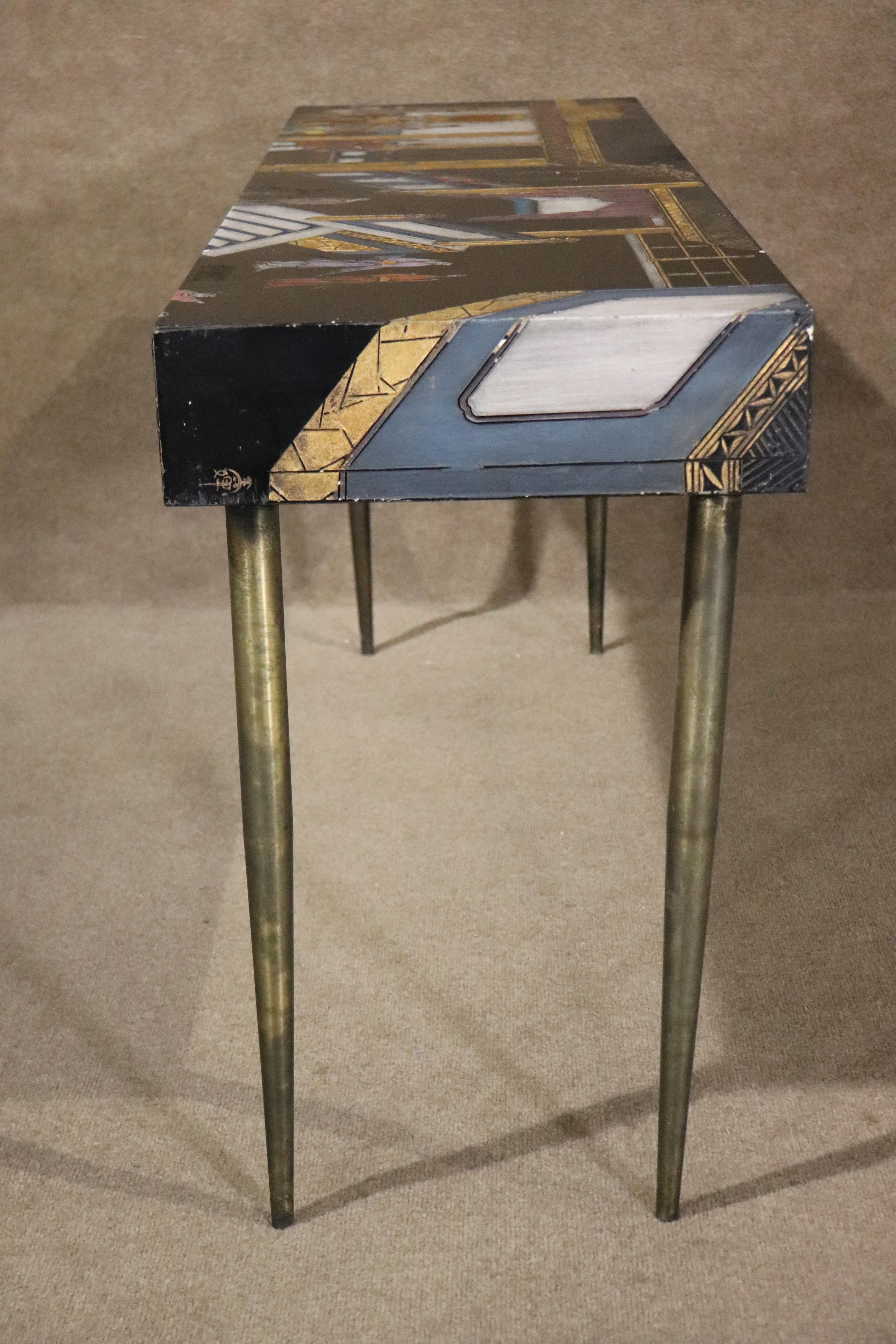 Asian Motif Console Table For Sale 7