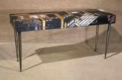 Asian Motif Console Table