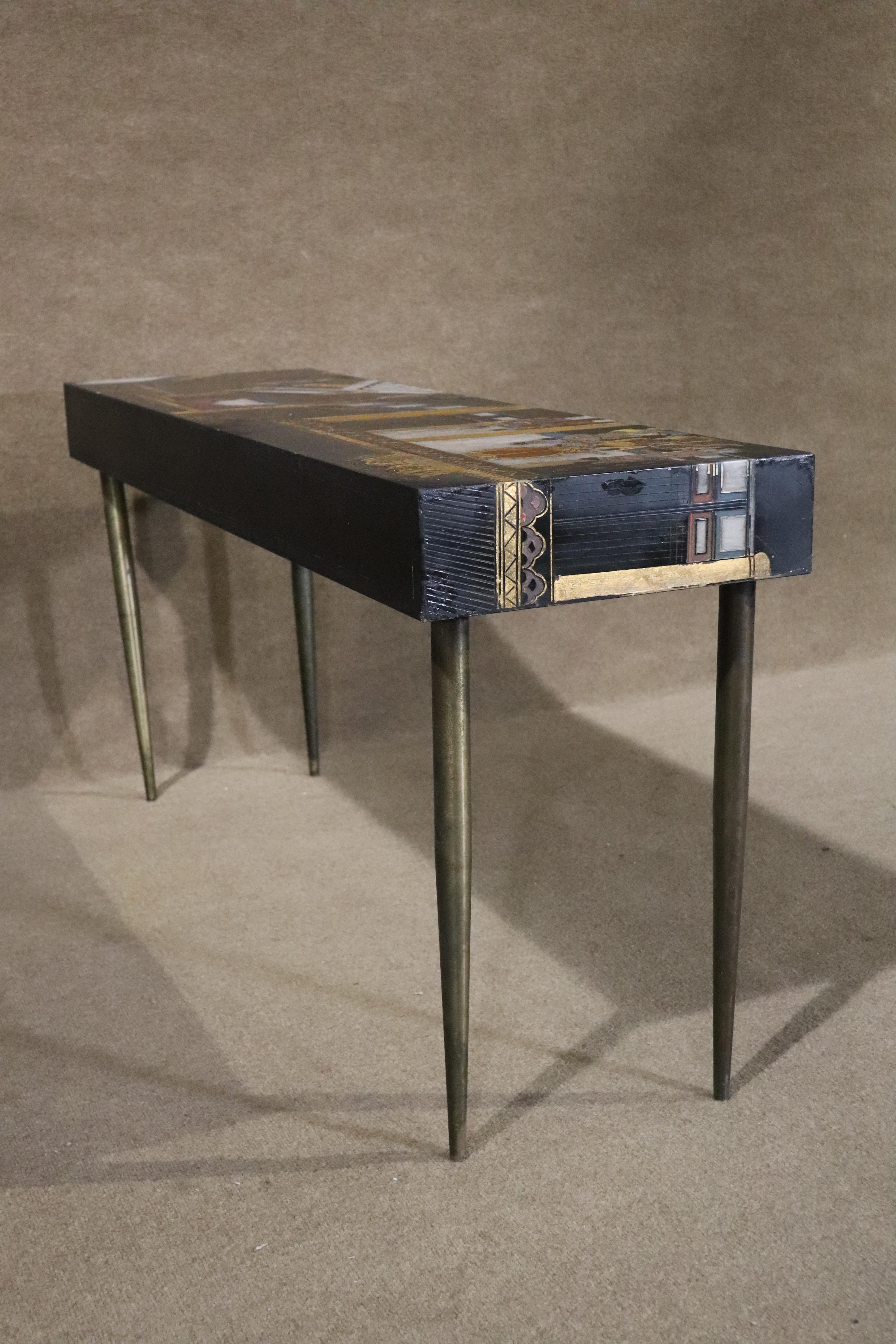 Asian Motif Console Table For Sale 2