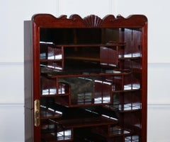 ASIAN ORIENTAL CHINESE STANDING OR HANGING WALL MOUNT DISPLAY CABiNET