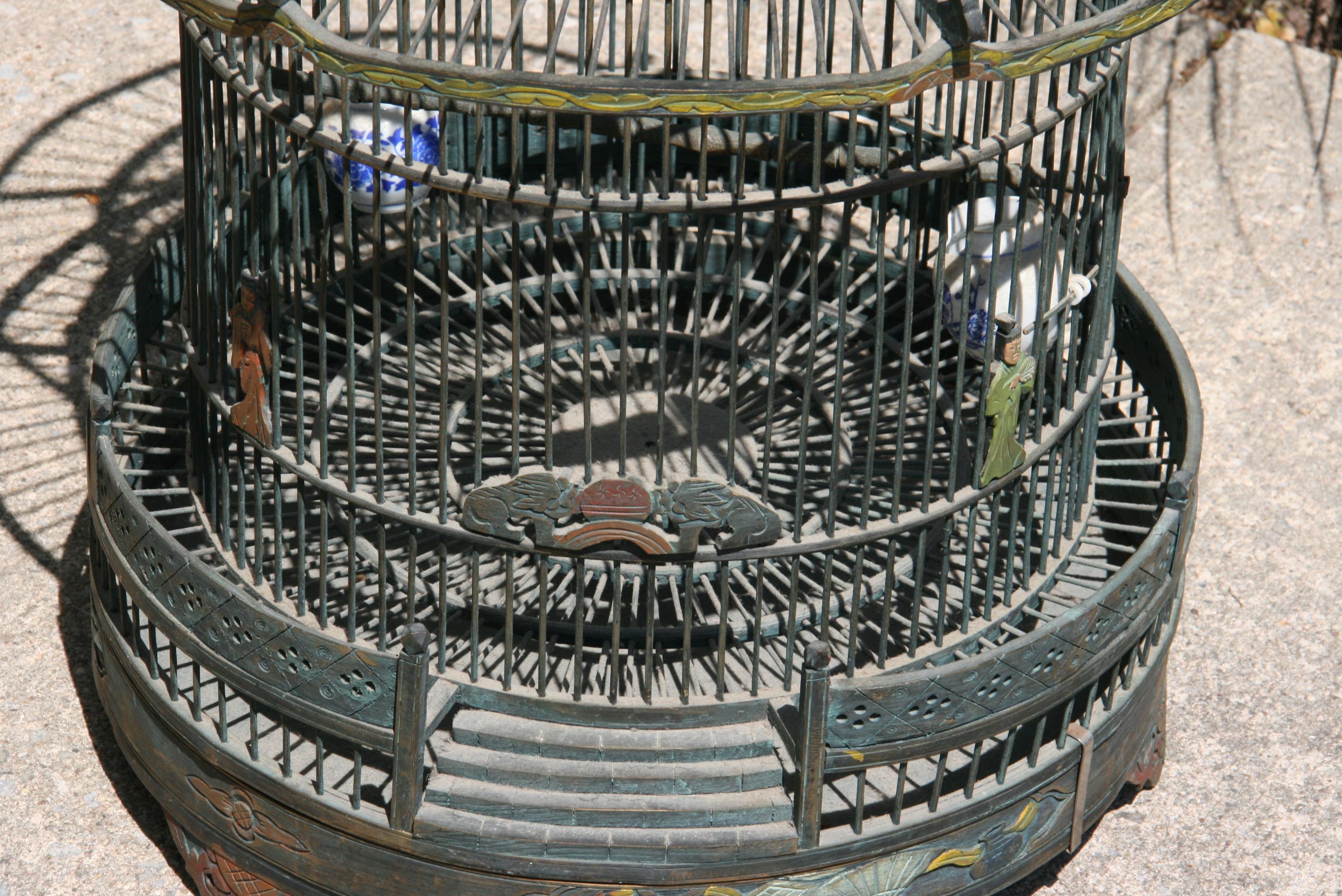 pagoda bird cage