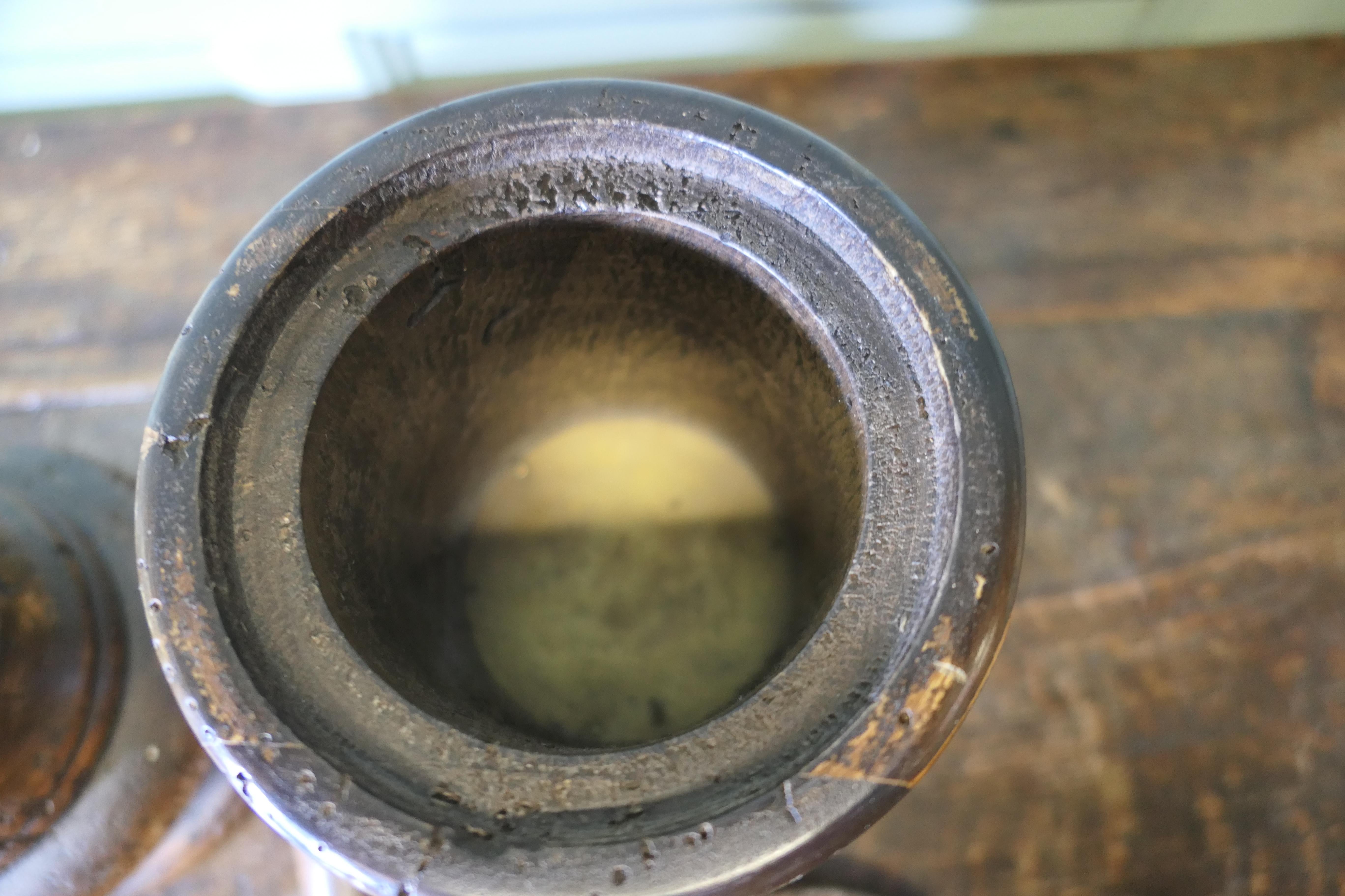 Pestello e mortaio asiatici e vaso da farmacia In condizioni buone in vendita a Godshill, Isle of Wight