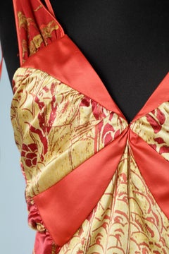 Abito asiatico in seta stampata Just Cavalli By Roberto Cavalli