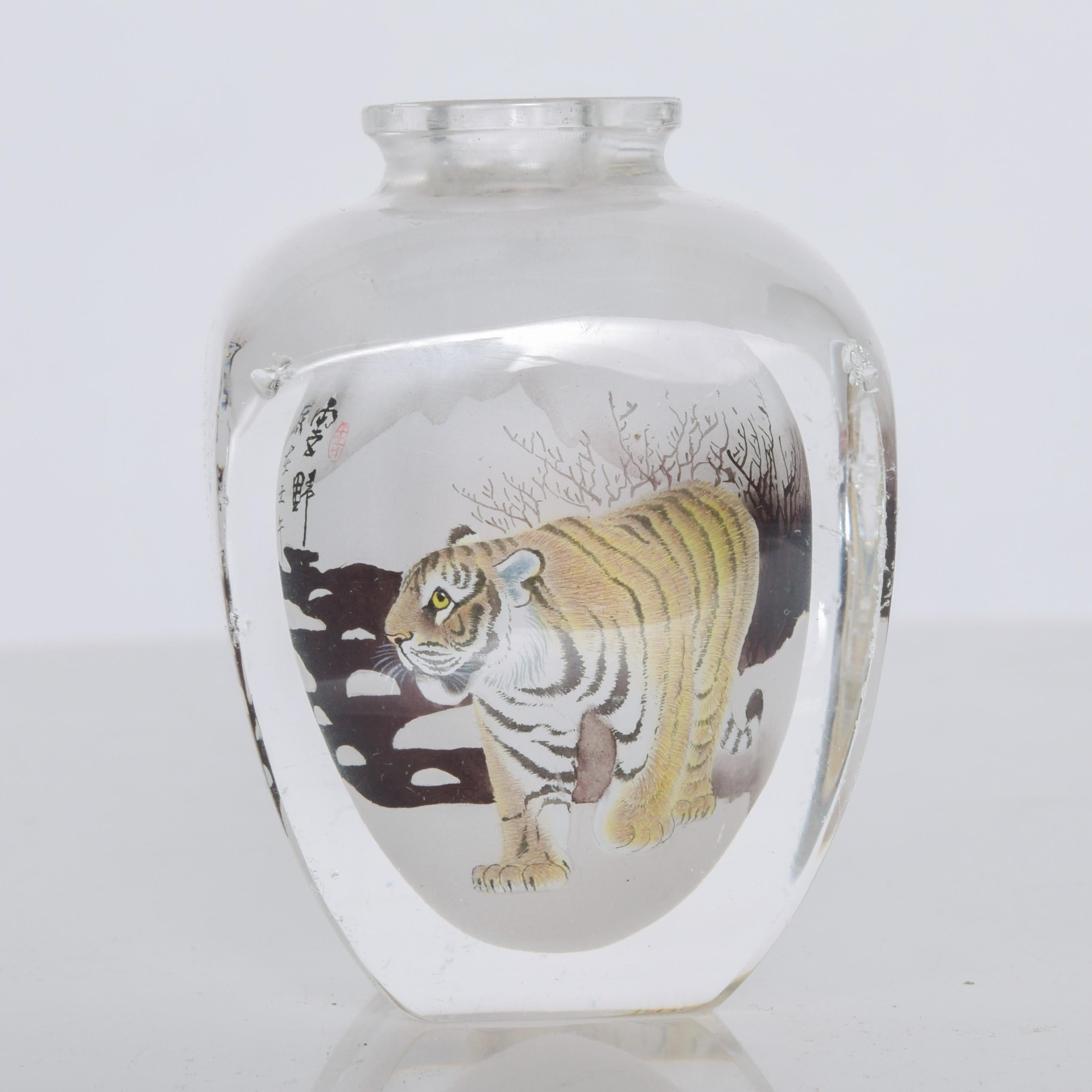 Sacred Heart x tiger vase