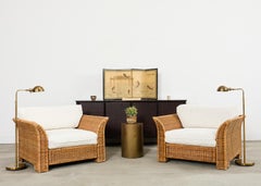 Asian Showa Four Panel Screen Jumping Koi at the Dragon Gate