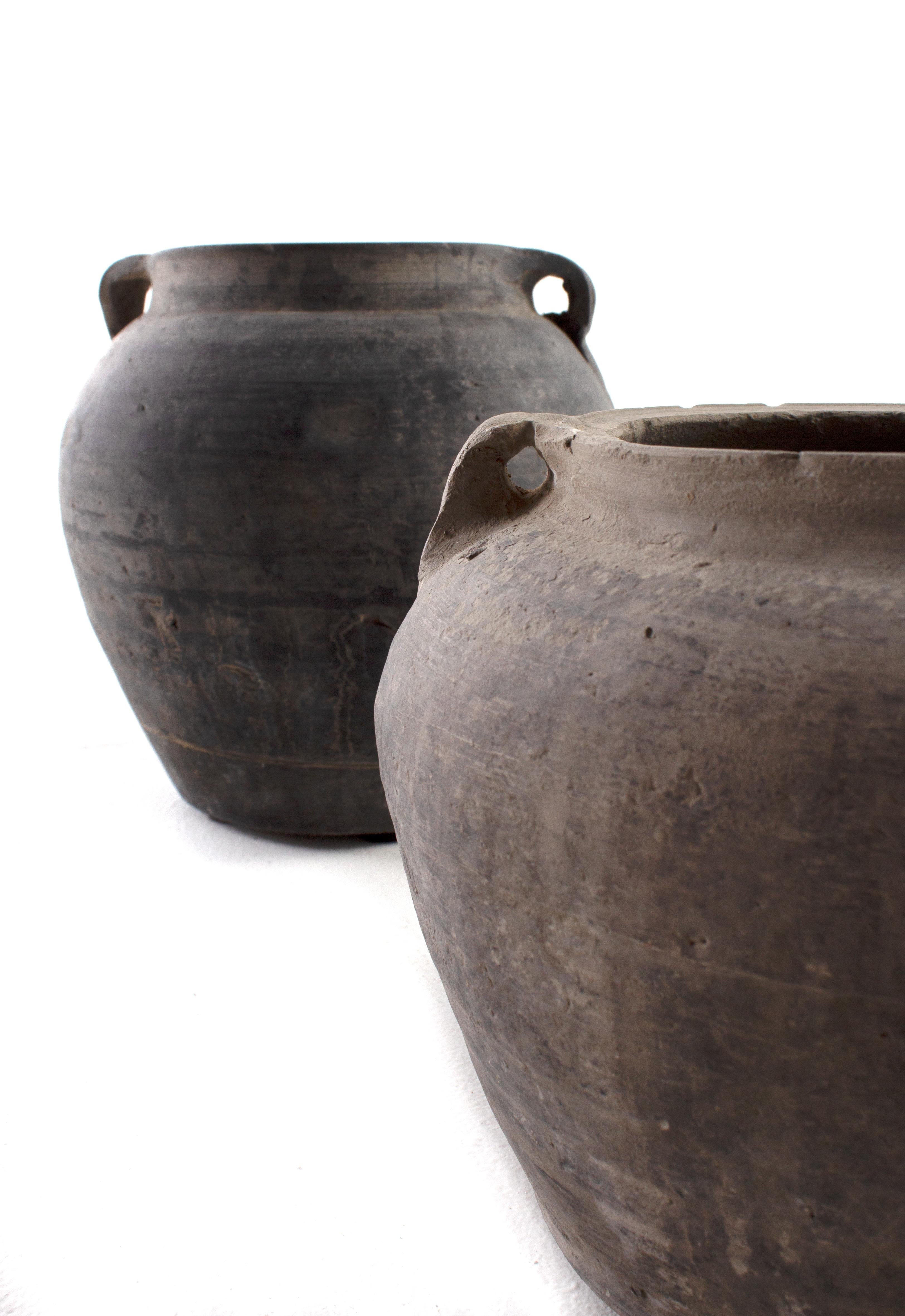 Small ceramic pot.