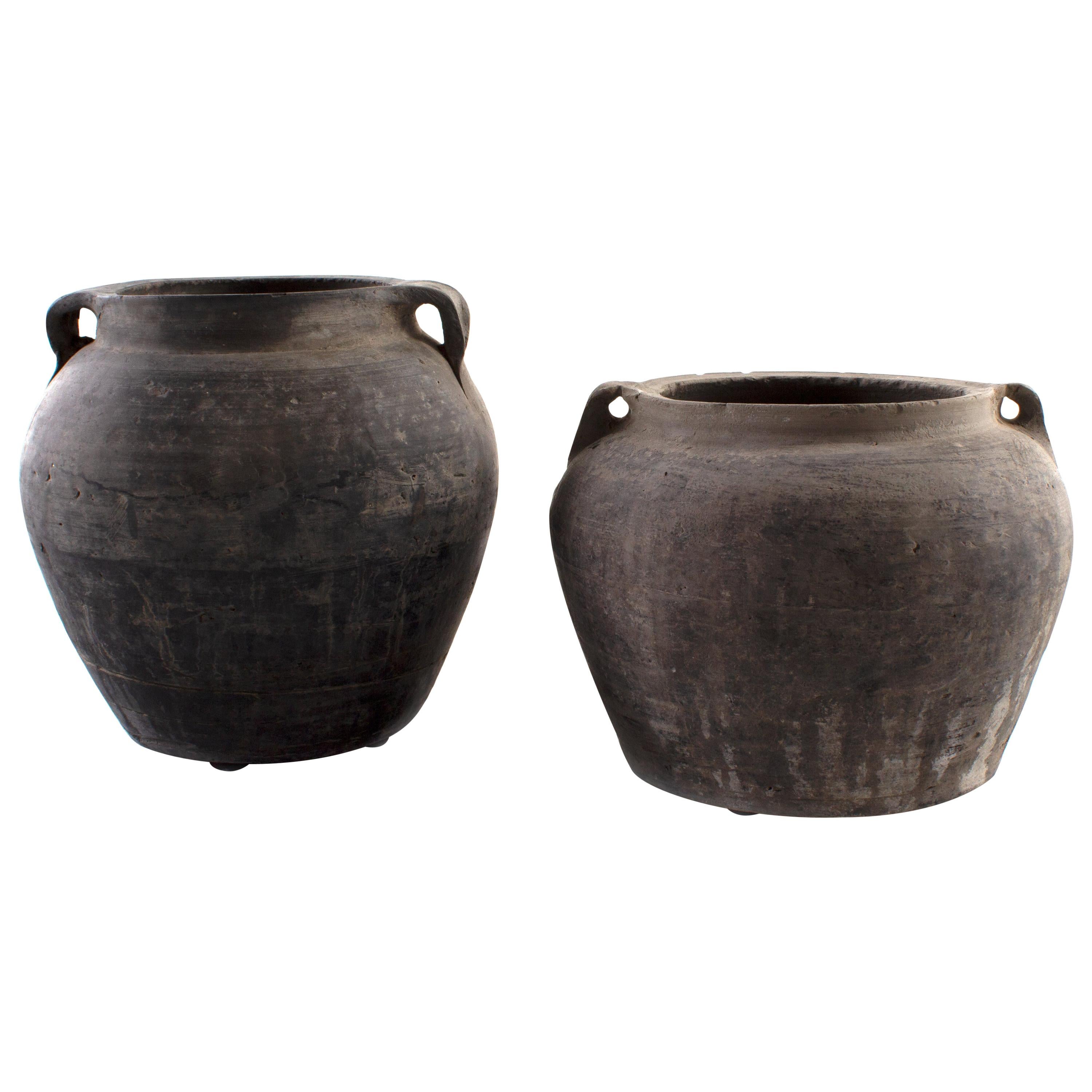 Asian Small Ceramic Pot