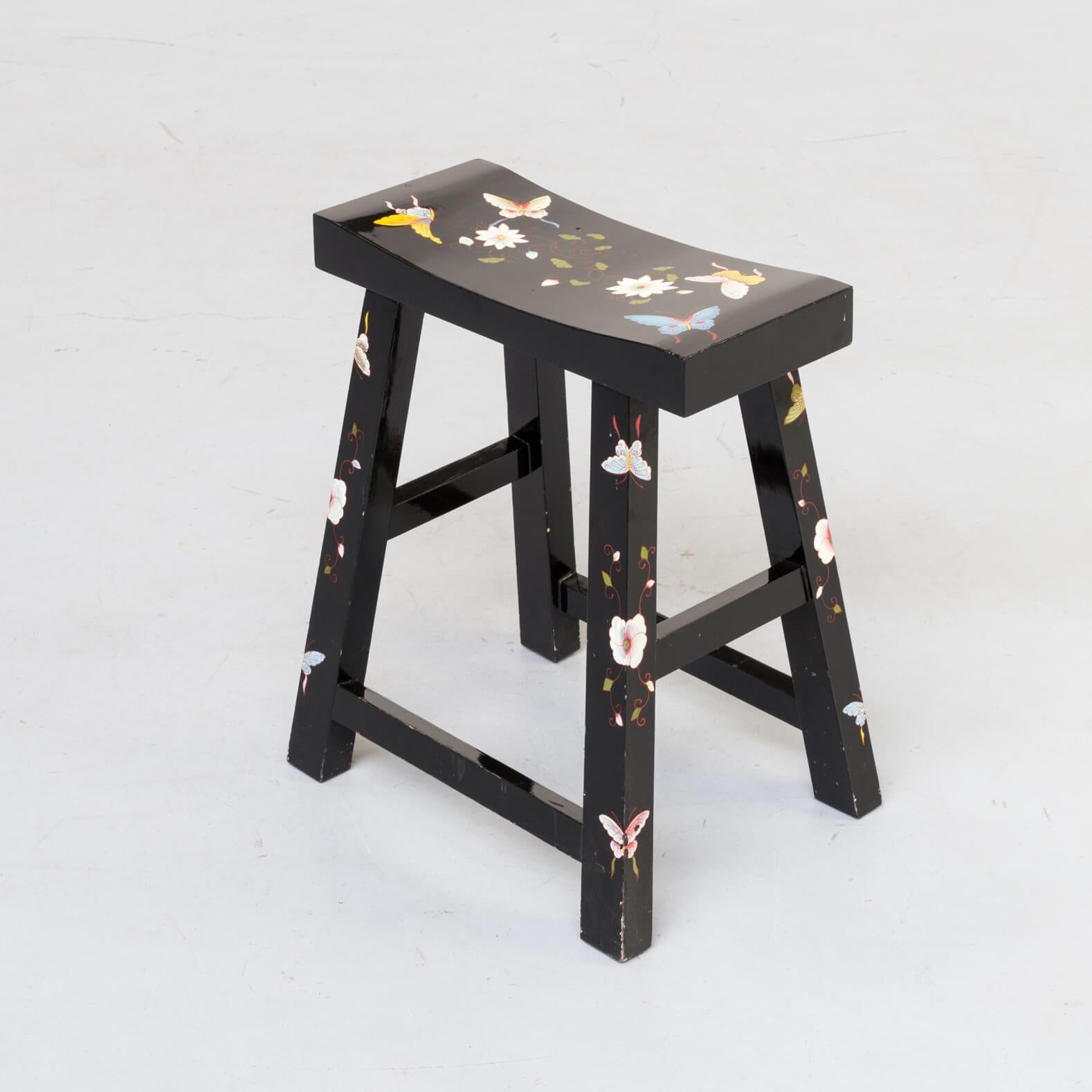 hand painted stools