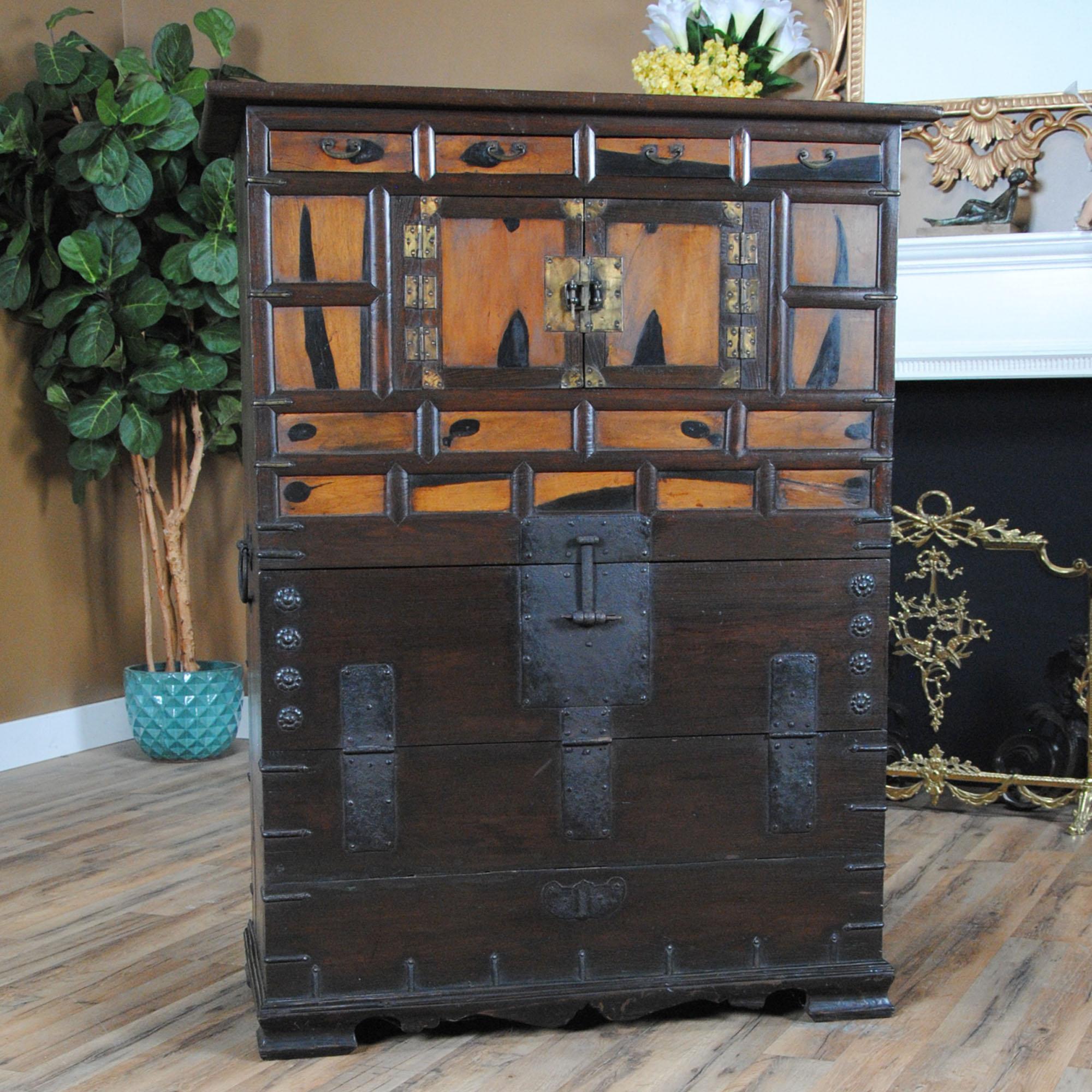 Chinese Export Asian Style Cabinet For Sale