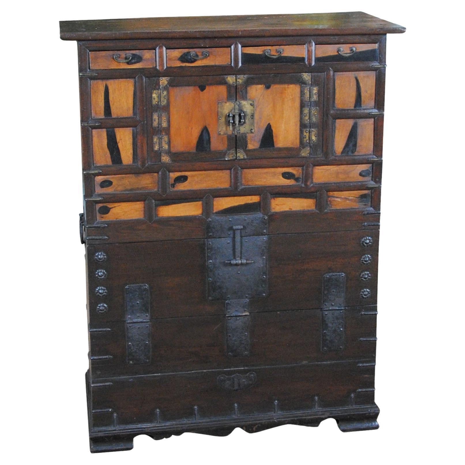 Asian Style Cabinet For Sale