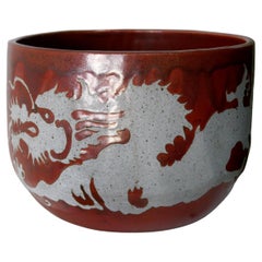 Asian Style Ceramic Pot by Gay Schempp