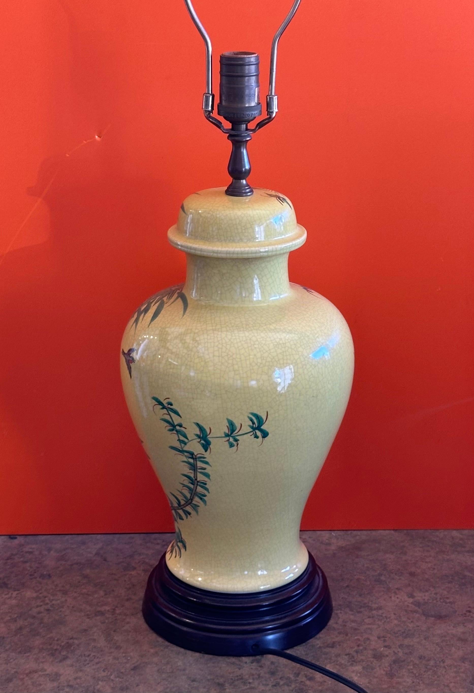 Lampe de table en céramique de style Asian Style par Wildwood Lamp Company en vente 4