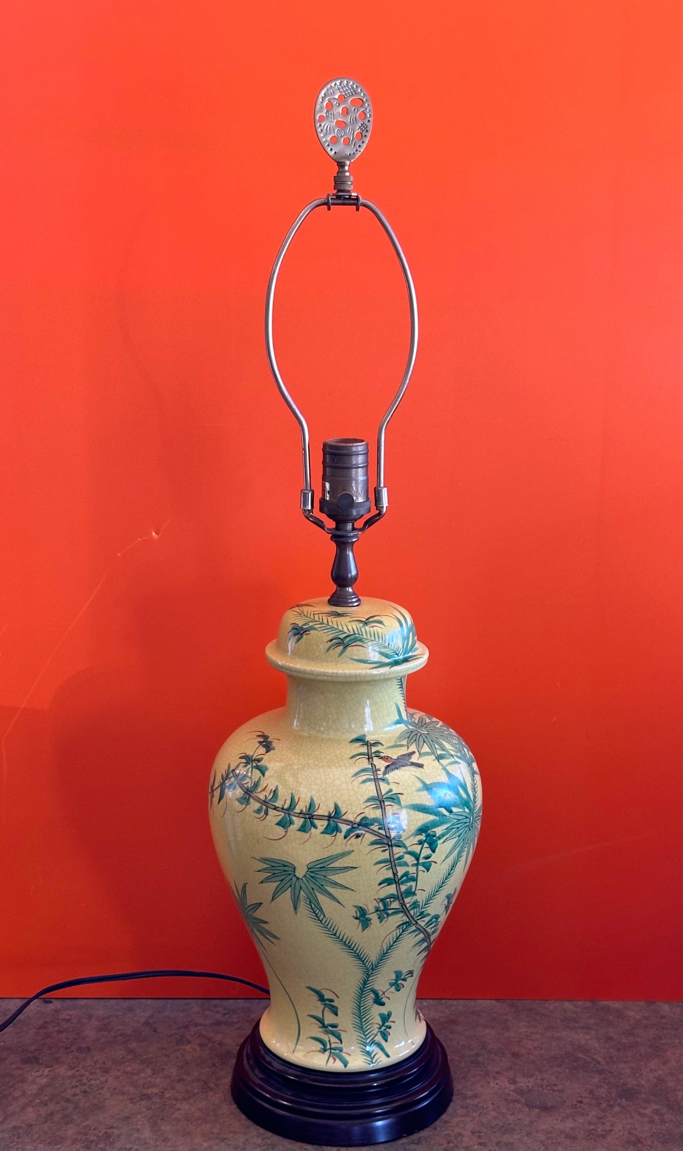 Lampe de table en céramique de style Asian Style par Wildwood Lamp Company en vente 5