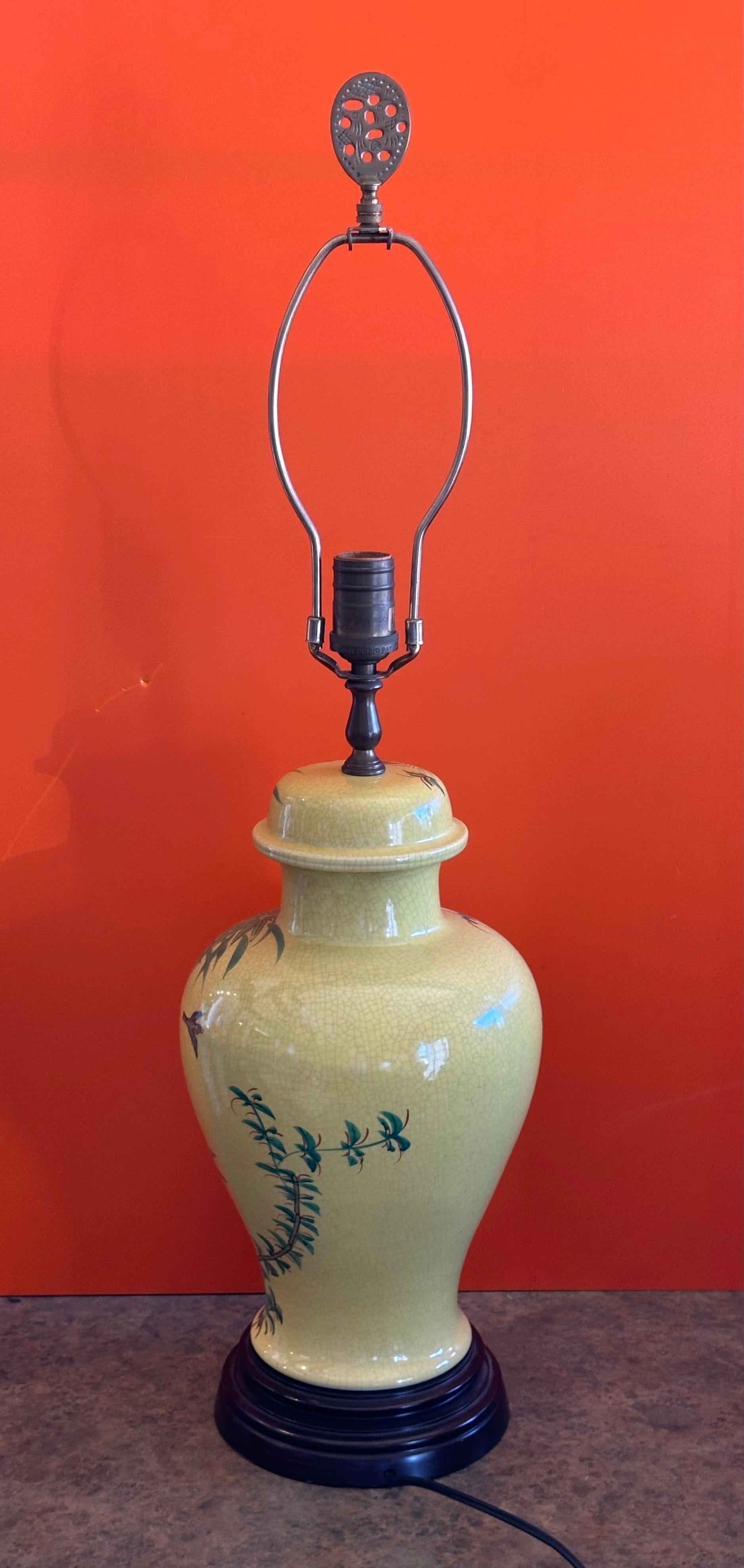Lampe de table en céramique de style Asian Style par Wildwood Lamp Company en vente 6