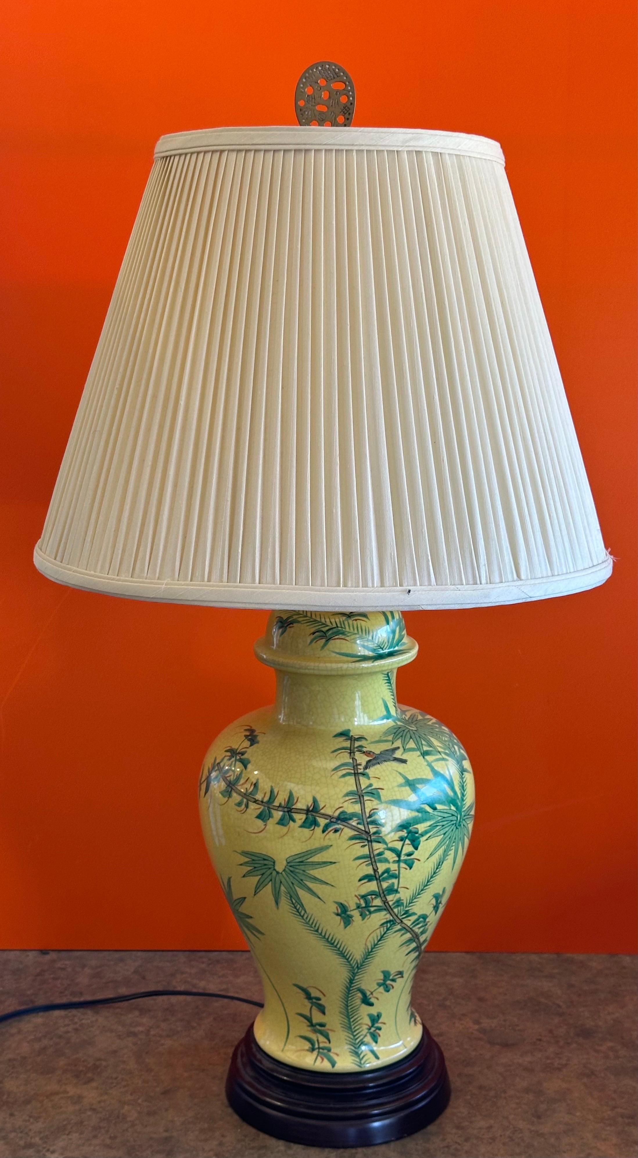 Lampe de table en céramique de style Asian Style par Wildwood Lamp Company en vente 1