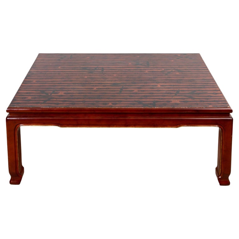 Asian Style Coffee Table For Sale at 1stDibs