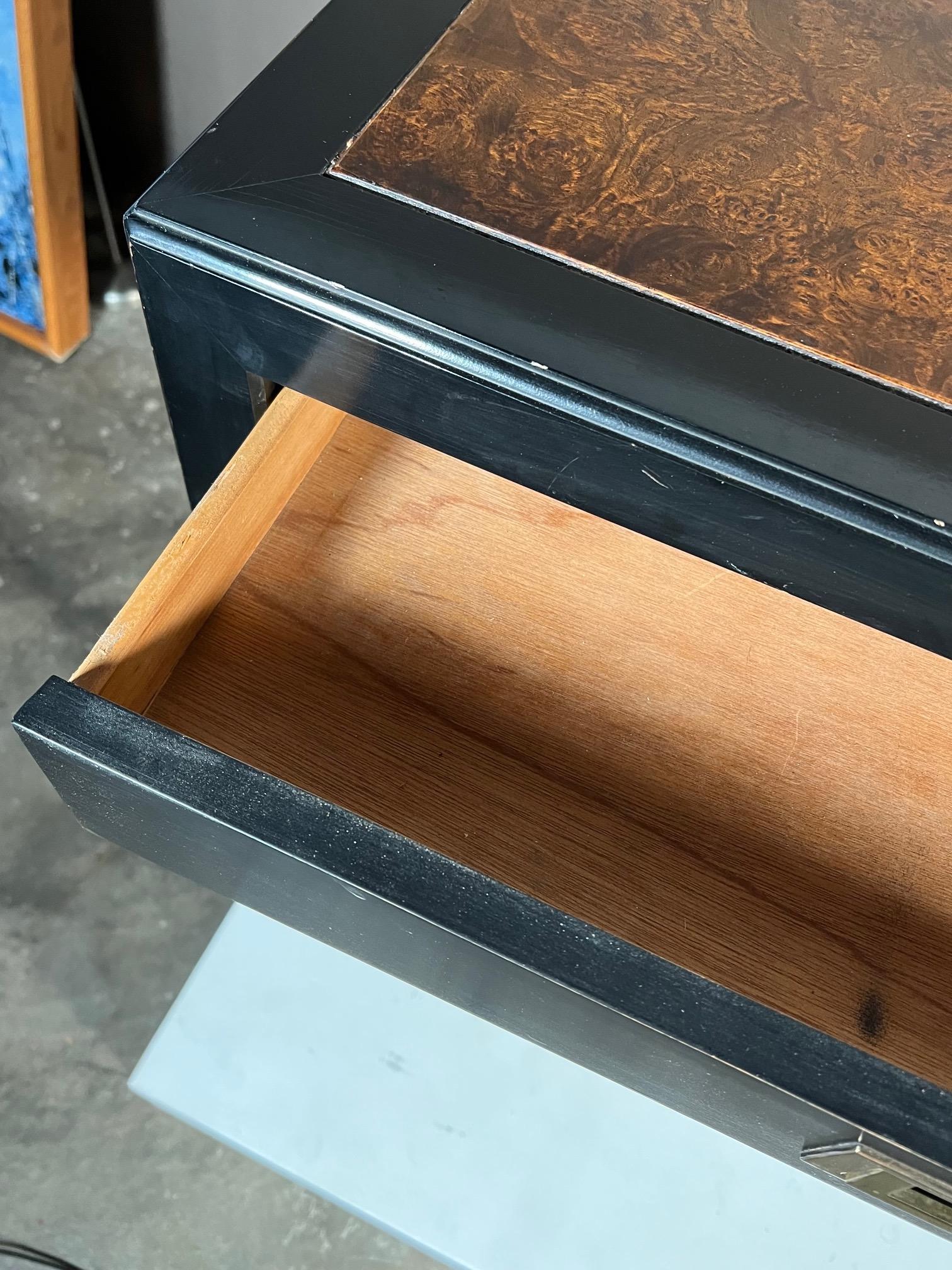 Late 20th Century Asian Style Console Table with Drawers For Sale