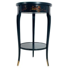 Asian Style End Table made in Italy by William Switzer