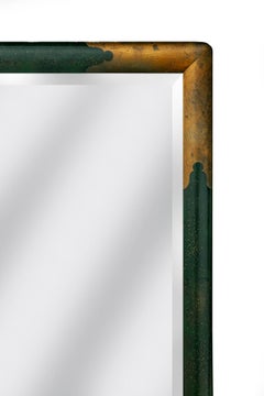 Asian Style Large Beveled Mirror