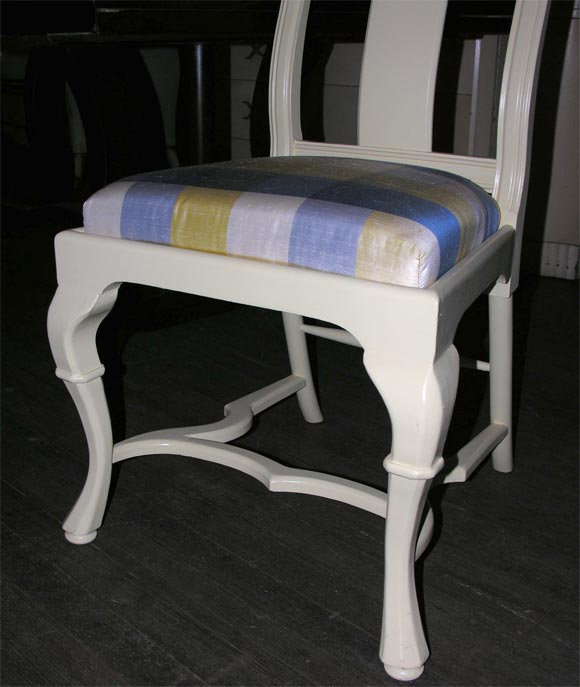 Asian Style Queen Anne Side Chair For Sale 1