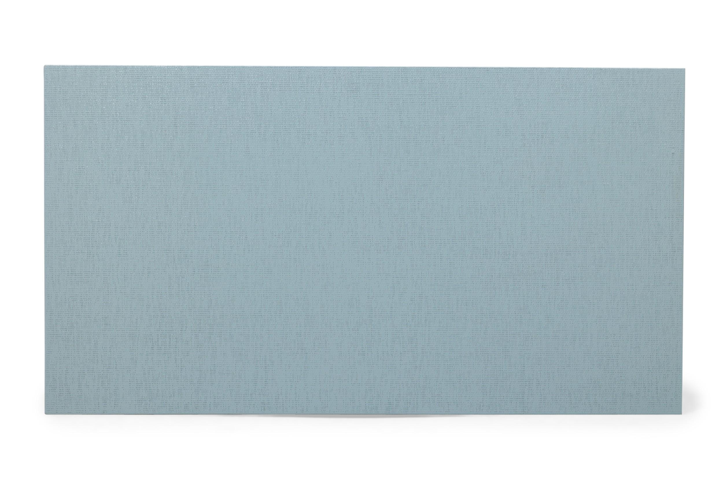 Table basse de style asiatique enveloppée de raphia bleu ciel avec réverbère en vente 2