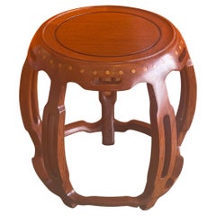 Pedestal / Jardinera Pequeña de Palo de Rosa Asian Style