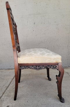 Sedia vittoriana in stile asiatico, ispirata a Gabriel Viardot