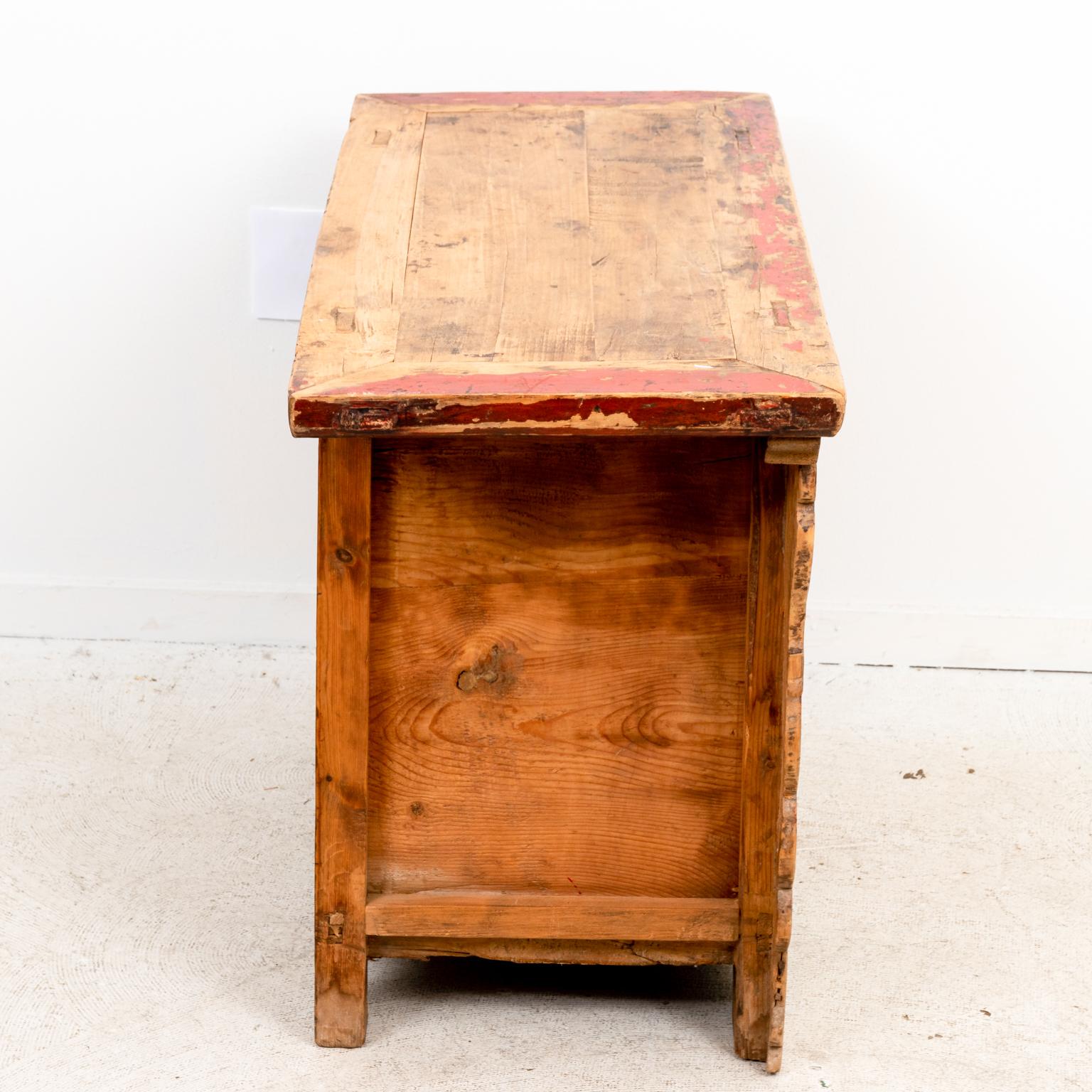 Wood Asian Table 19th Century For Sale