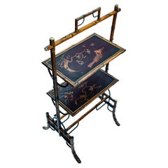 Asian Two Tier Tray Table