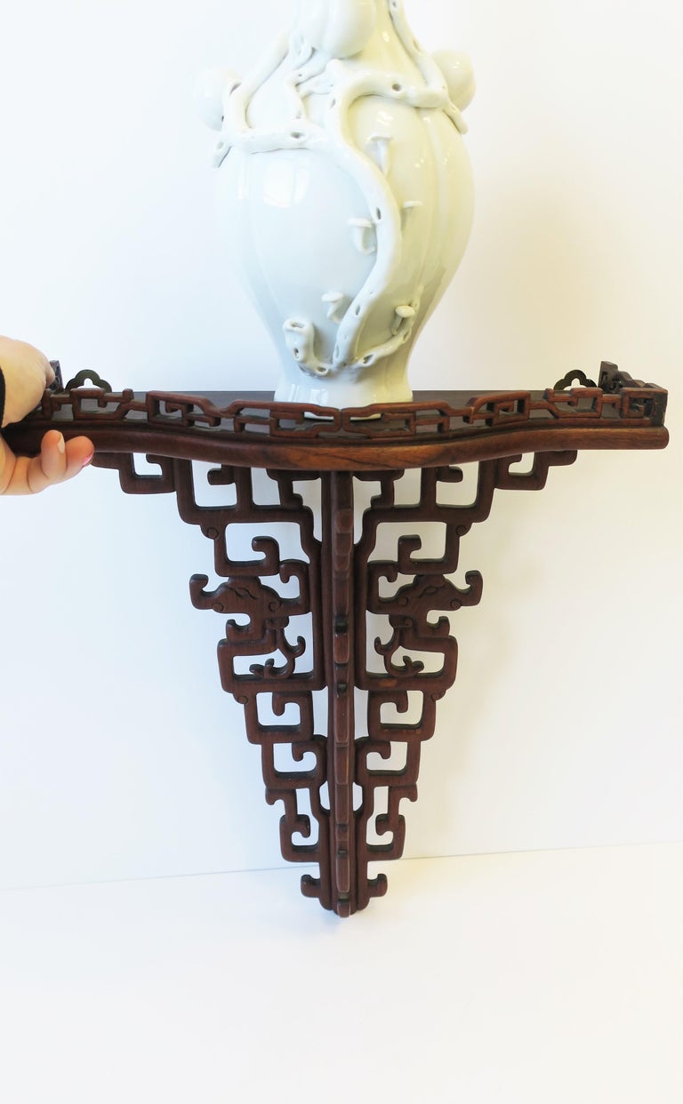 Chinoiserie Wall Brackets Shelves for Vases Decorative Objects