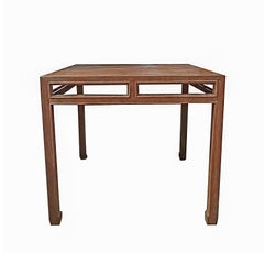 Asian Wood High-Top Table