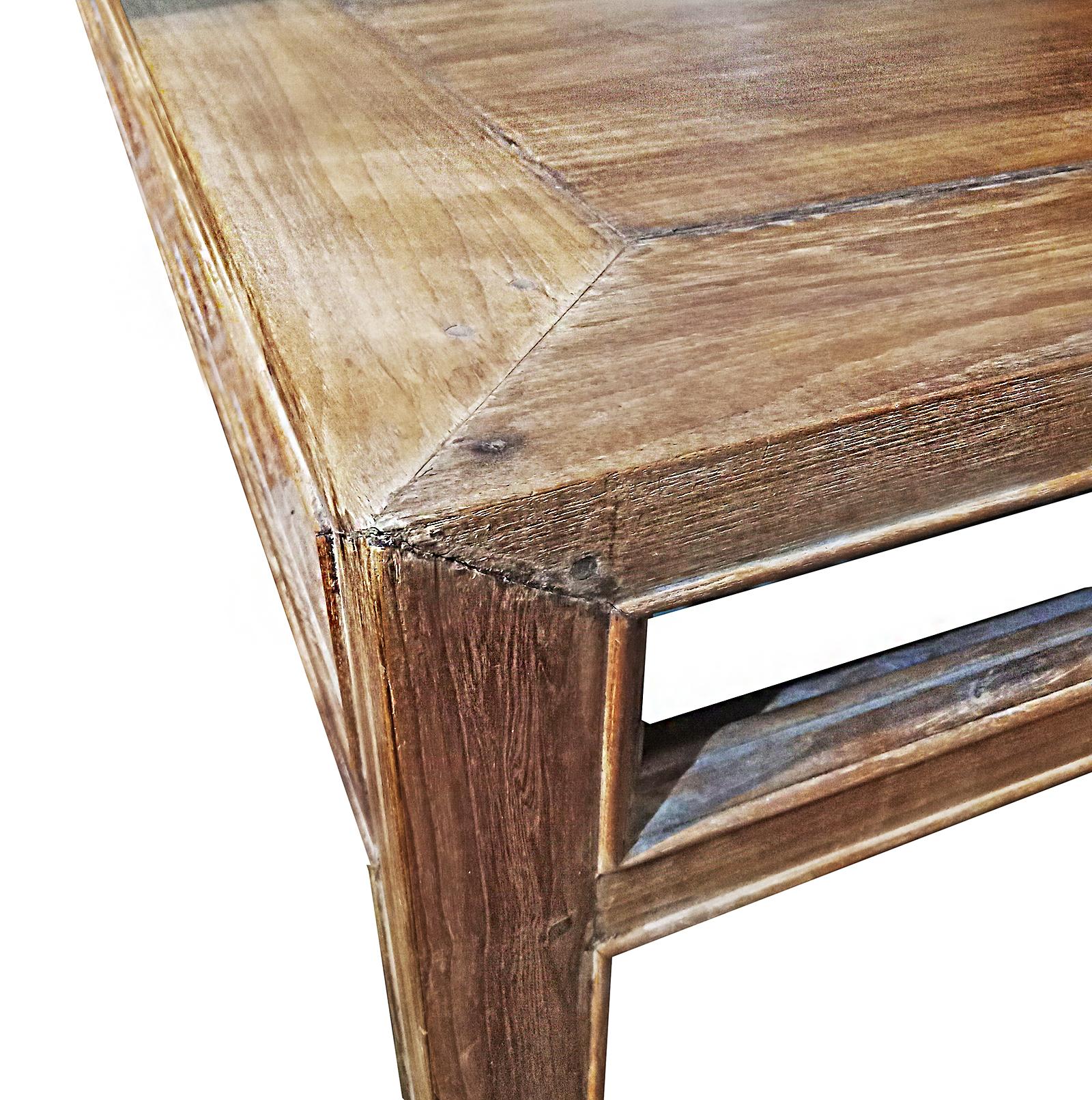 Mid-20th Century Asian Wood High-Top Table For Sale