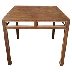 Asian Wood High-Top Table